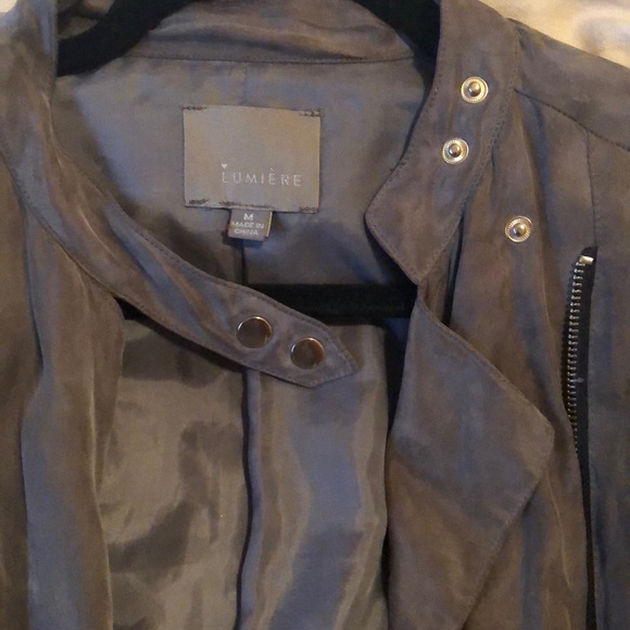 Grey Jacket with gold detailing - Picture 3 of 3